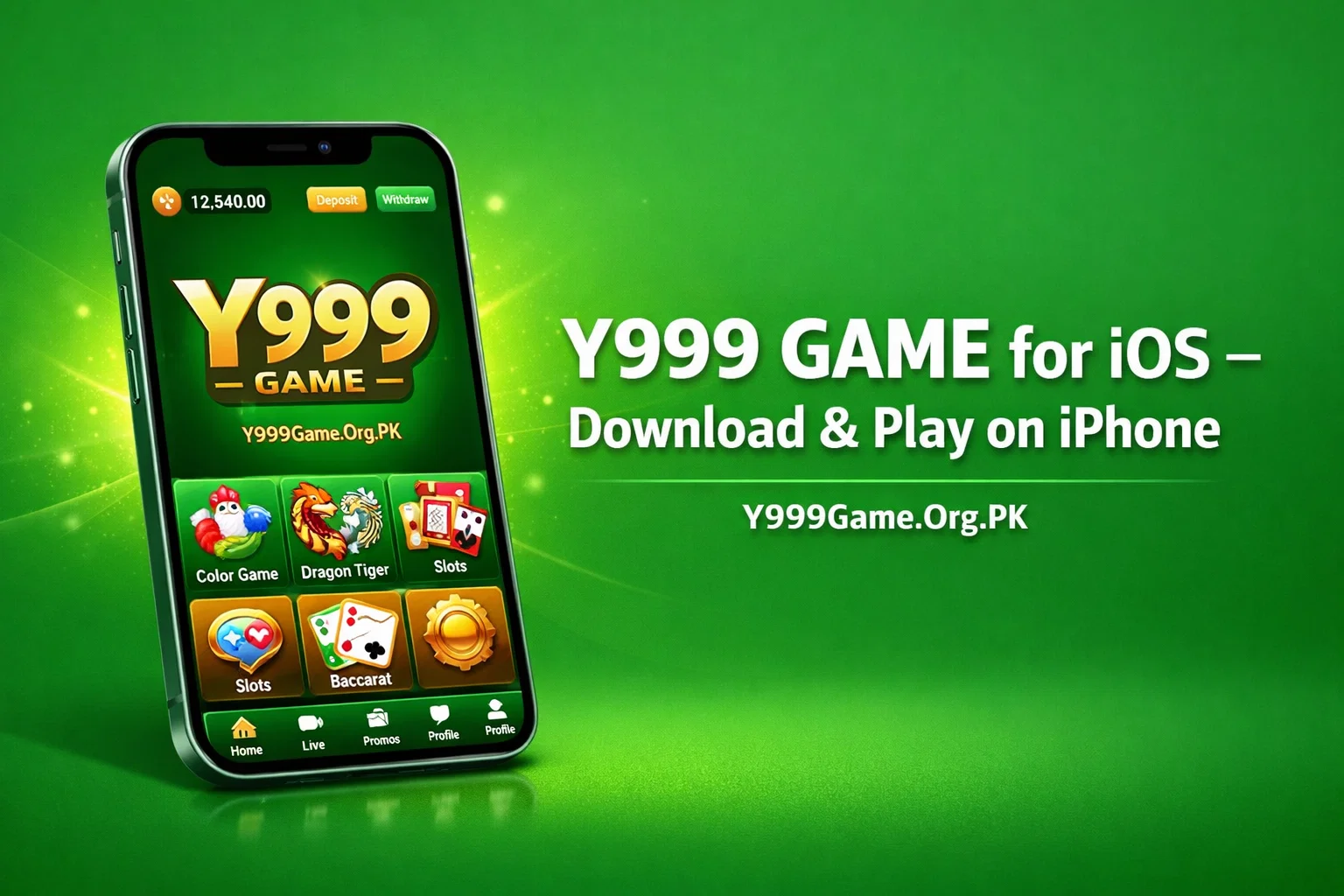Y999 Game for iOS